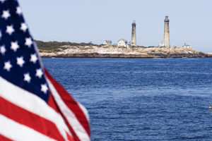 Thacher Island view from boat.