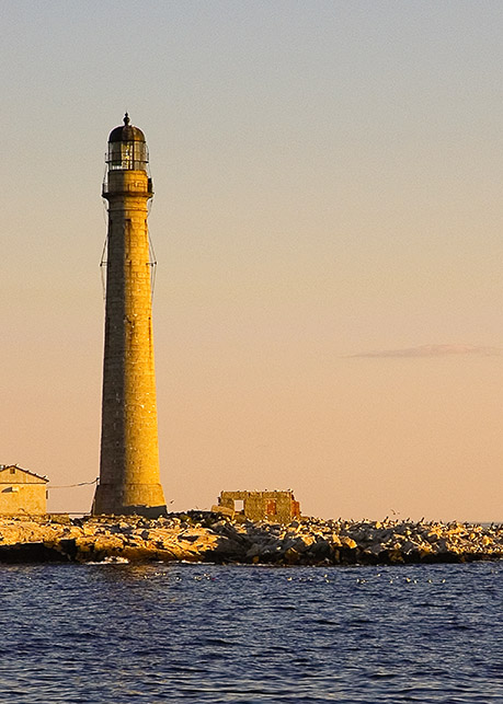 Sunset over Boon Island Lighthouse