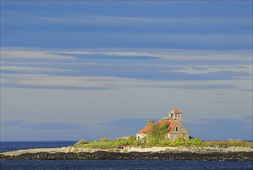 Wood Island (Jerry's Point) Life Saving Station in Kittery, Maine