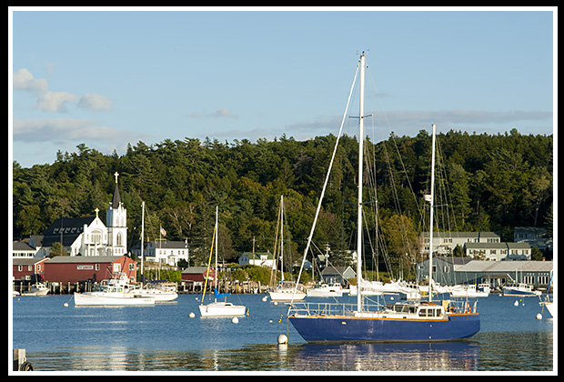 Boothbay Harbor boats