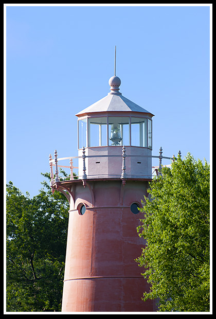 Isle la Motte lighthouse tower