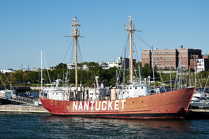 Nantucket Lightship in Newport, Rhode Island