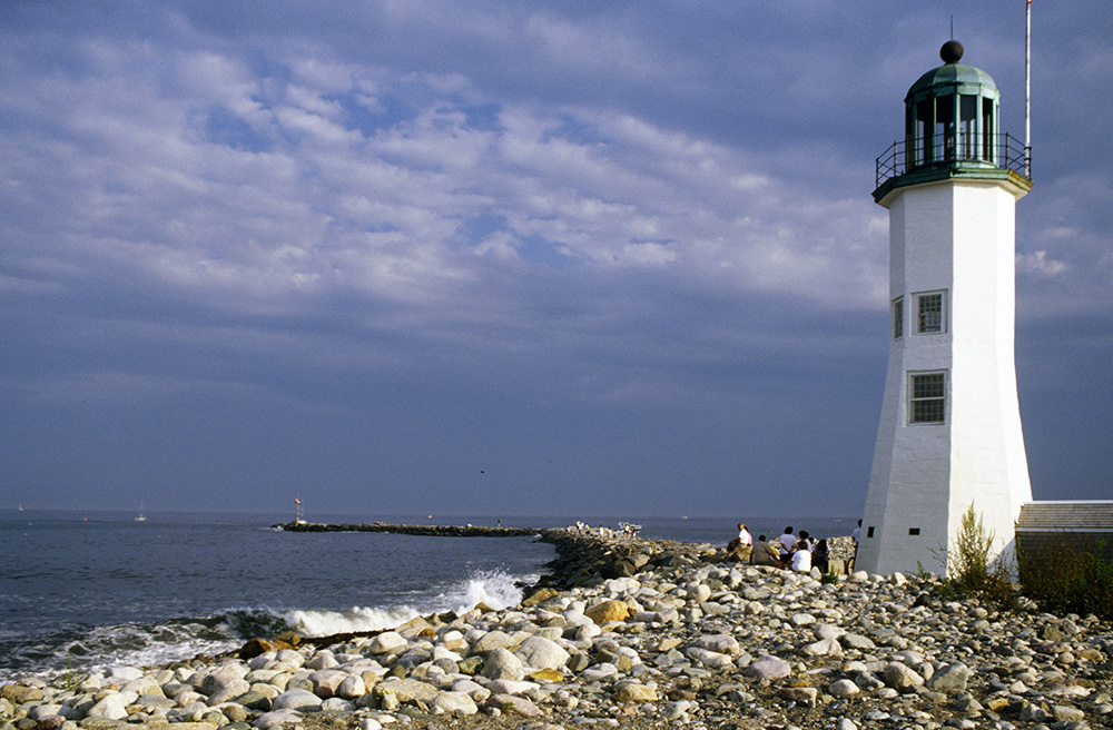 Scituate Lighthouse Ocean View