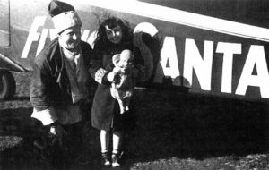 Edward Snow with Seaborn Ponsart presenting gift. Photo courtesy Jeremy D'Entremont for Dolly Snow Bicknell