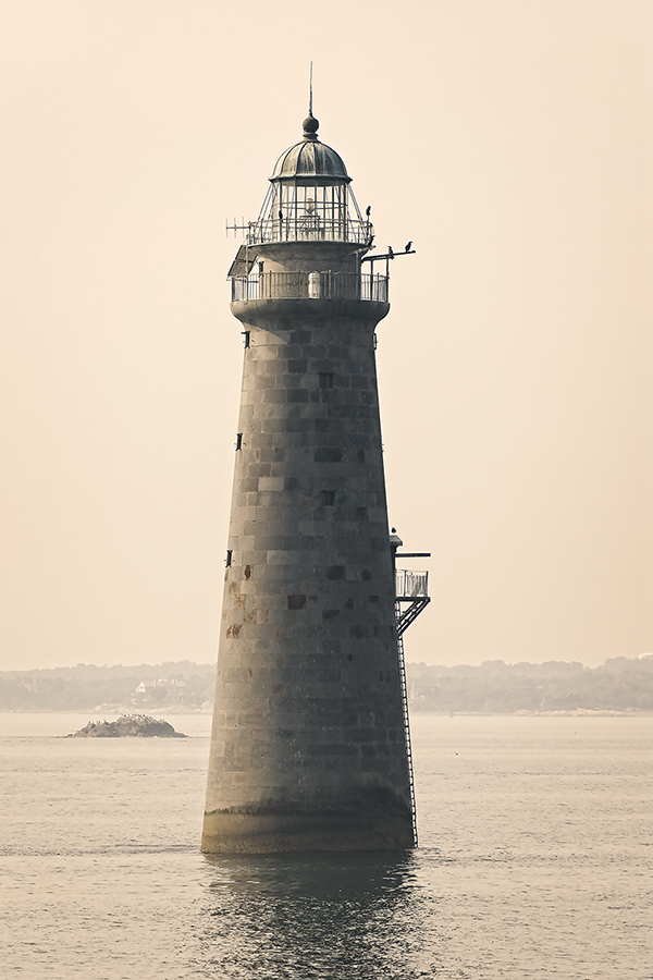 Minot's Ledge Lighthouse in Massachusetts