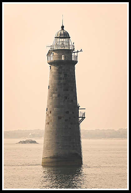 Minot's Ledge Lighthouse in Massachusetts
