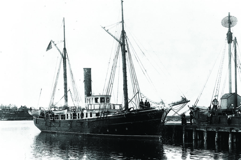 Revenue Cutter Dexter out of Woods Hole, Massachusetts (circa 1876)