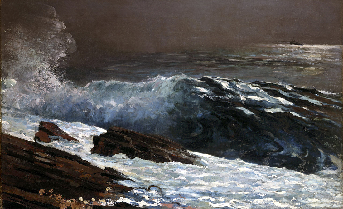 Winslow Homer - Sunlight on the Coast (1890); Toledo Museum of Art; via Wikipedia Commons