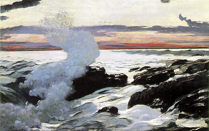 West Point, Prout's Neck, Maine by Winslow Homer (1900)