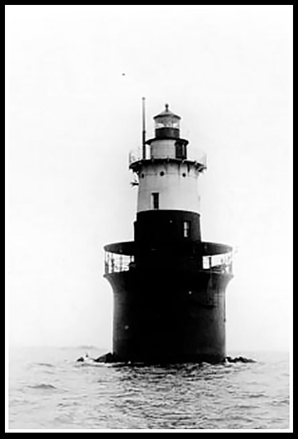 early Greens Ledge light