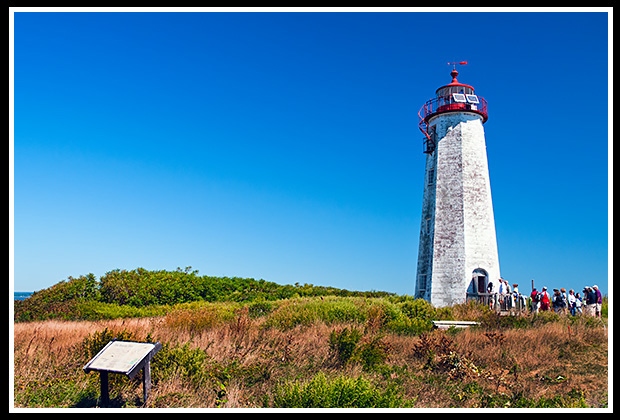 tours to Faulker's Island lighthouse tower