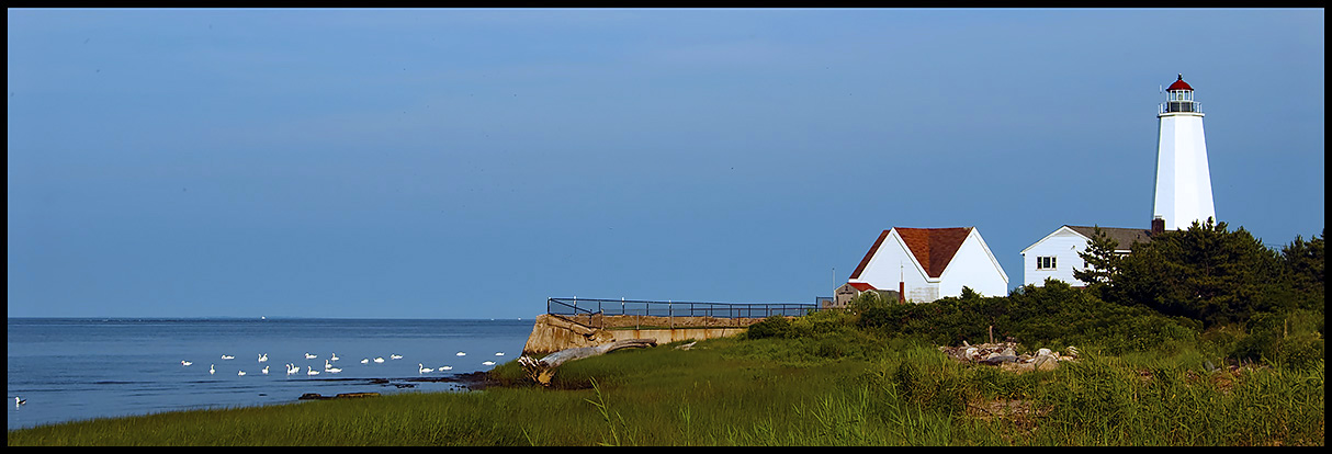 Lynde Point light on a late summer afternoon