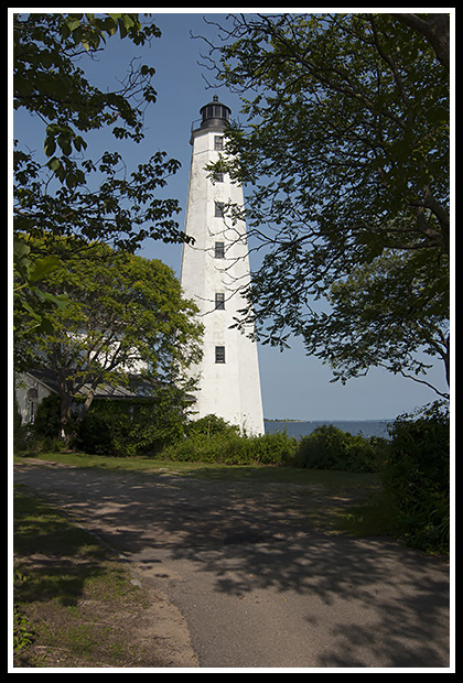 New London Harbor lighthouse