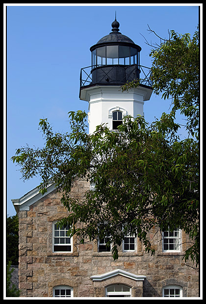 Sheffield Island lighthouse tower