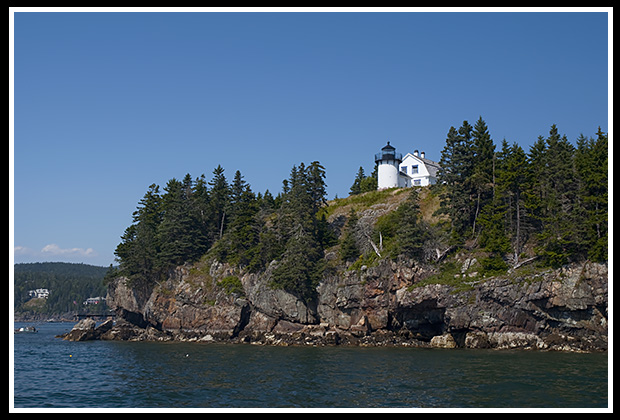 Bear Island sits atop a rocky island