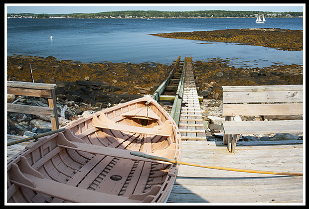 burnt island boat launch as in 1950