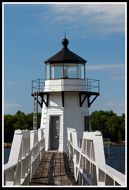 new Doubling Point lighthouse tower