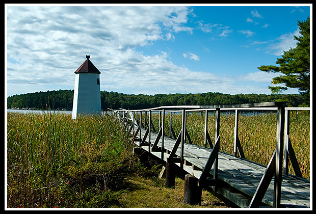 Doubling Point Range lighthouses