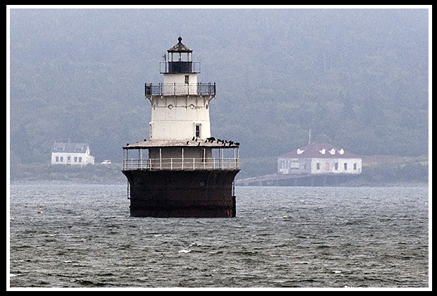 Lubec Channel, the spark plug lighthouse