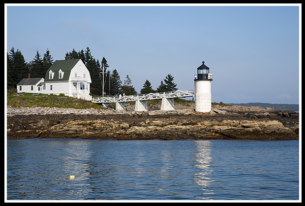 water view of Marshall Point lighthouse