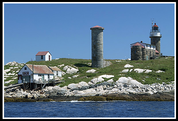 haunted Matinicus Rock light