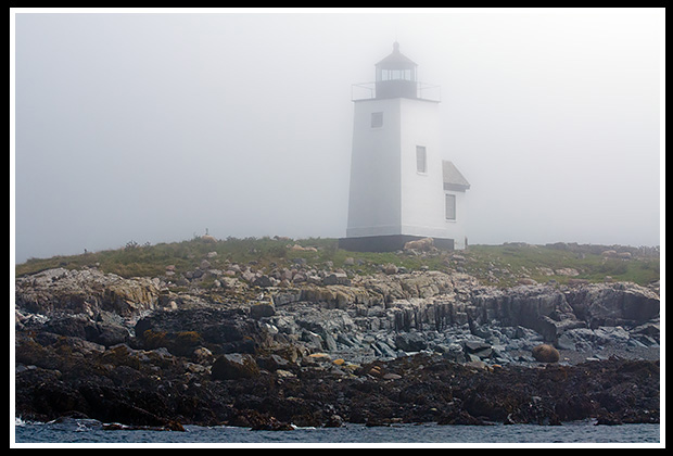 Nash Island lighthouse