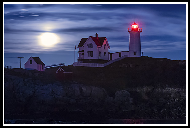haunted Cape Neddick (Nubble) light