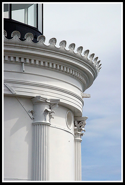 unique architecture of Portland Breakwater light