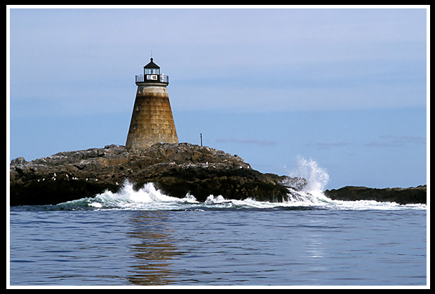 Saddleback Ledge lighthouse