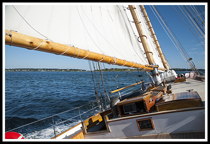 Schooner Wandameen in Casco Bay