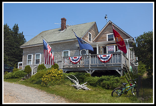 Swans Island bake shop