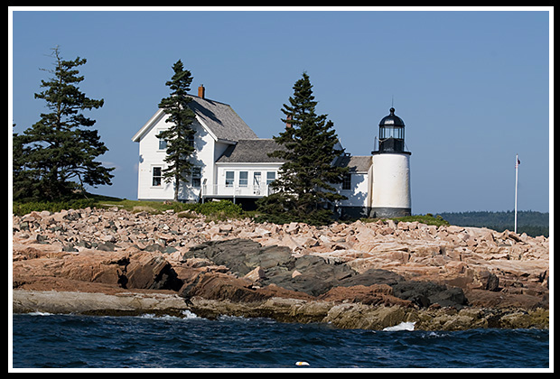 Winter Harbor lighthouse