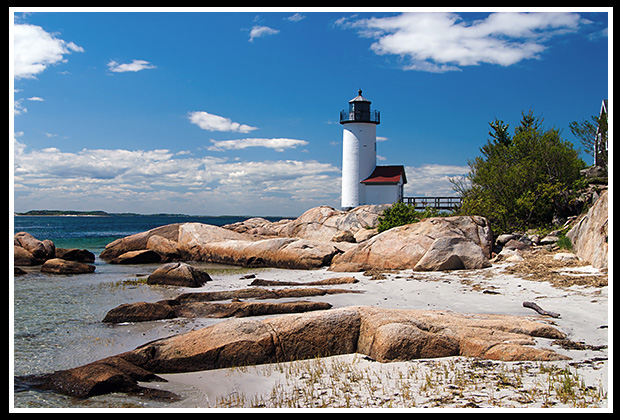 beach by Annisquam light