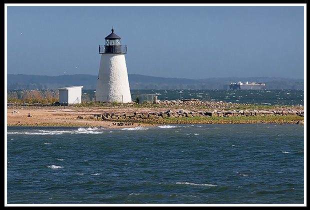 haunted Bird Island lighthouse