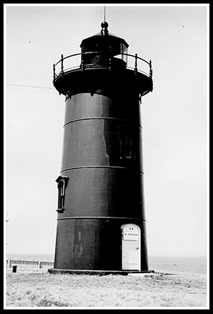 vintage image of East Chop light