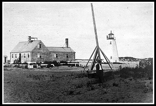 early Newburyport light 1793 construction