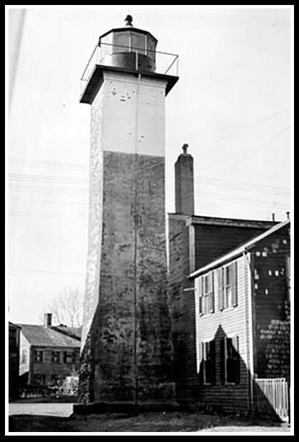 vintage image Newburyport Rear Range light 