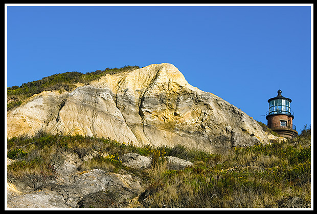 gay head light over cliffs