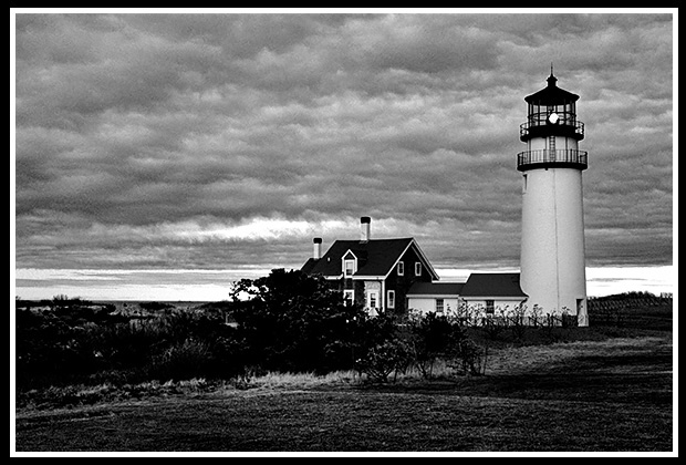 Highland lighthouse after move