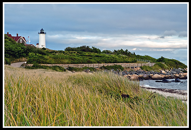 beach by Nobska lighthouse