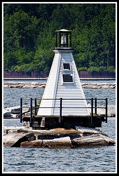 Burlington Breakwater South lighthouse