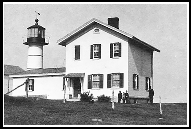 Juniper Island light early construction