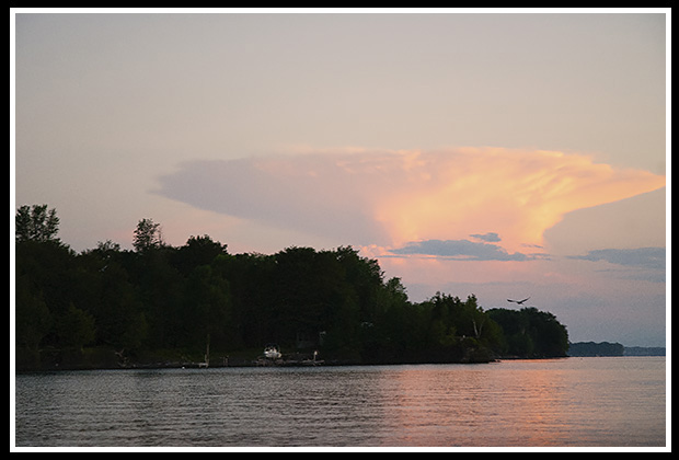 Lake Champlain sunset