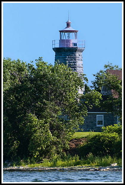 windmill point light stone tower