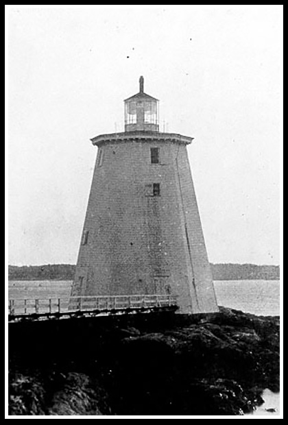 early Portsmouth lighthouse 1804 construction