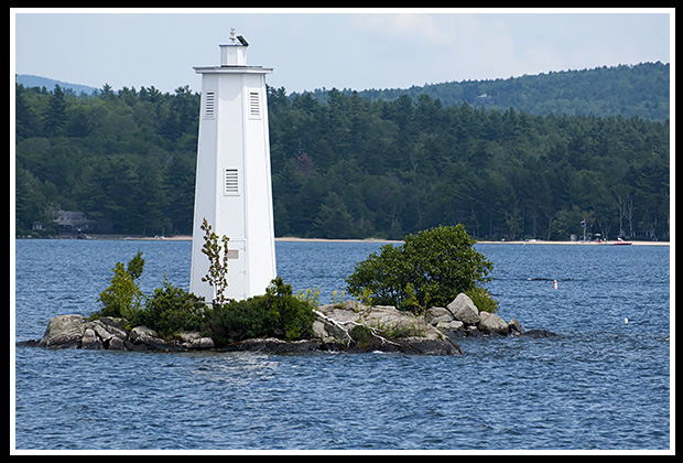 Loon Island lighthouse