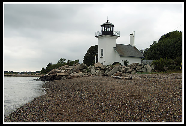 Birstol ferry light on a cloudy day