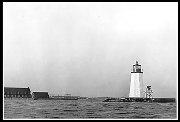 early image Newport Harbor light
