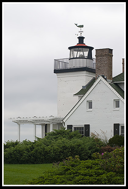 Nayatt Point light tower