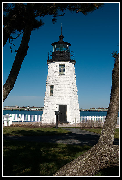 Newport Harbor light tower